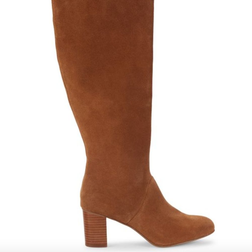 Soludos Knee High Suede Boots